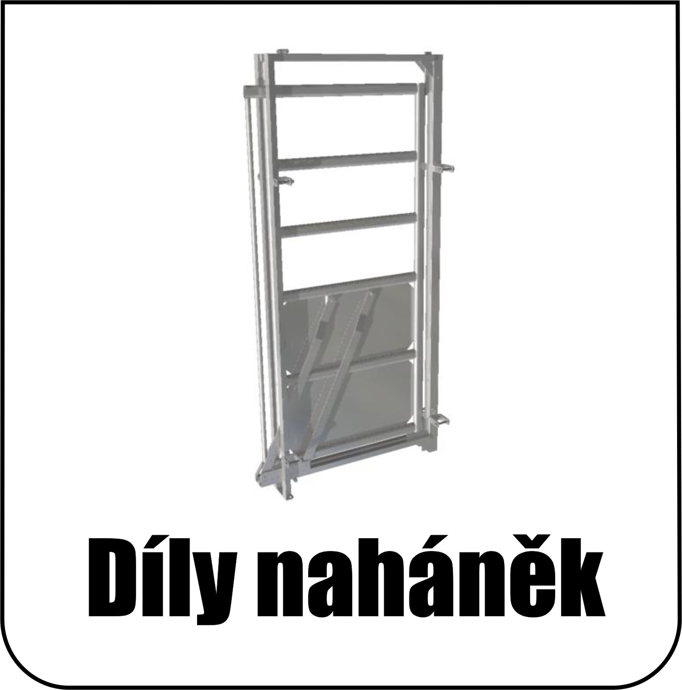 Díly naháněcích a manipulačních ohrad